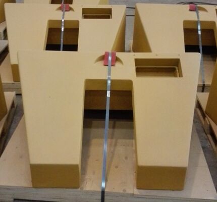 OEM de alta qualidade ferro fundido de areia contrapeso pequeno com superfície lisa para máquinas industriais