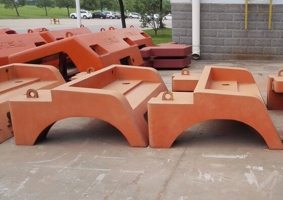 Contrapeso de caminhão de ferro fundido GG150 de alta qualidade OEM para máquinas de engenharia