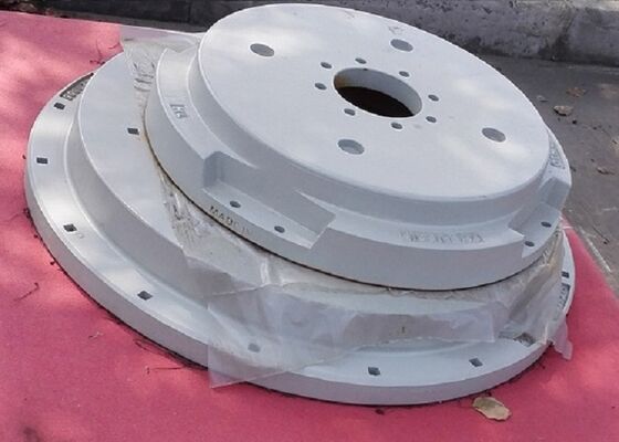 OEM de alta qualidade 800 kg Roda de ferro fundido de areia contrapeso para máquinas de engenharia
