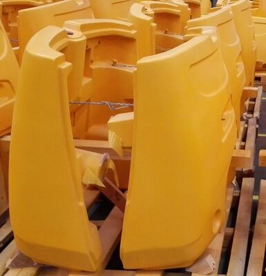 OEM Customized V-Process Sand Cast Iron Counter Weight para equipamentos de engenharia