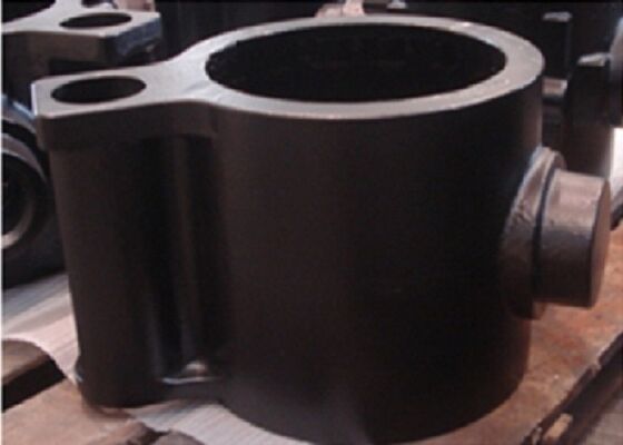 Peças de Fundição de Cabeçote de Acionamento de Ferro Fundido com Molde de Areia de Alta Qualidade OEM com Dimensão Precisa e Pintura de Acabamento