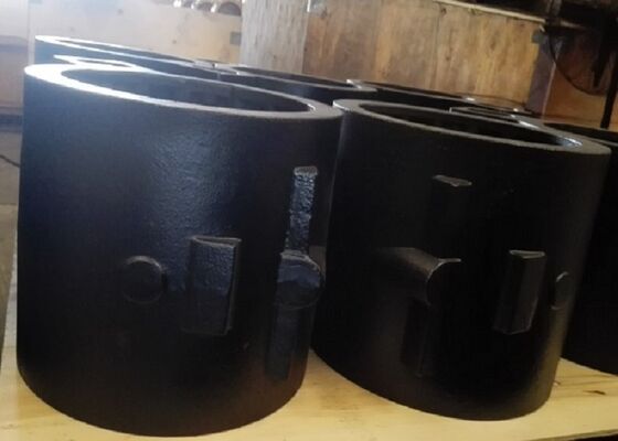 Peças de ferro fundido de alta qualidade OEM Cabeça de acionamento com pintura de acabamento Dimensão precisa