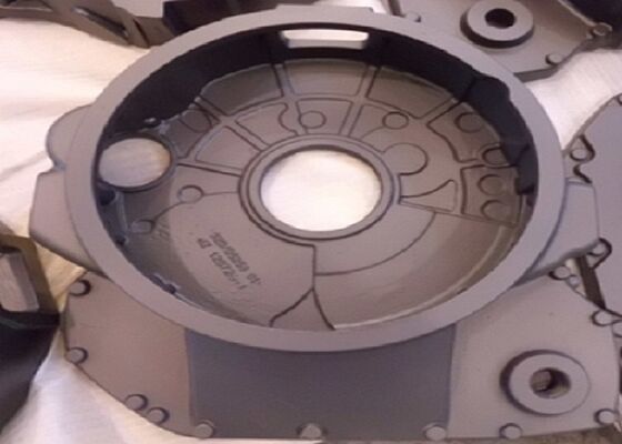 Ferro fundido de areia ligada a resina de volante OEM FCD550 GGG55 Material com superfície lisa