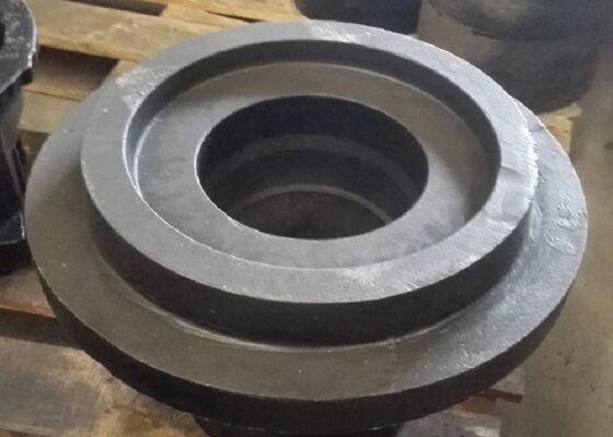 Produto OEM de alta qualidade de fundição de areia, espaçadores de rodas de ferro para caminhões FCD550 GGG55 QT550 Material