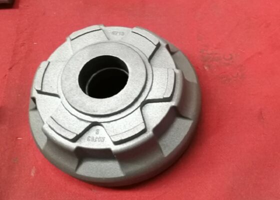 Peças de Fundição de Areia de Resina de Pintura de Acabamento OEM Espaçador Roda com Dimensão Precisa para Máquinas de Engenharia