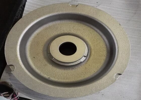 Peças de Fundição de Areia de Resina de Pintura de Acabamento OEM Espaçador Roda com Dimensão Precisa para Máquinas de Engenharia