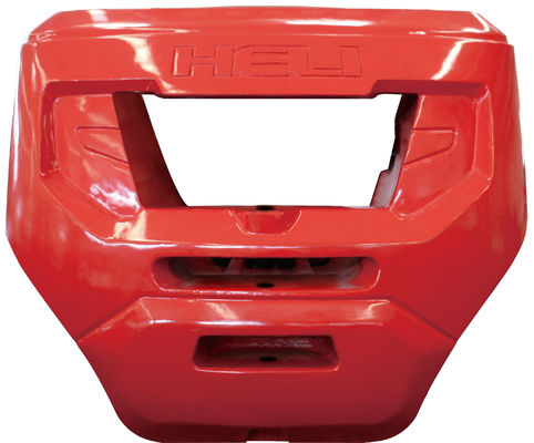 Finish Painting Competitive Sand Casting Grey Iron Parts Counter Weight Price Eletrônico em empilhadeira