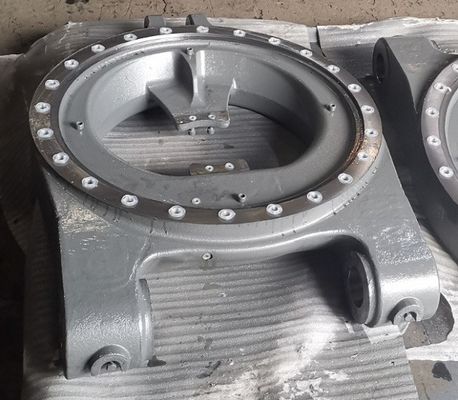 Serviço OEM de alta qualidade Conector de peças de ferro fundido de areia para máquinas de trânsito ferroviário