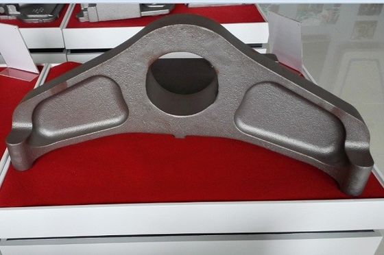 Peças usinadas personalizadas de ferro fundido de areia OEM Link para máquinas de trânsito ferroviário de construção