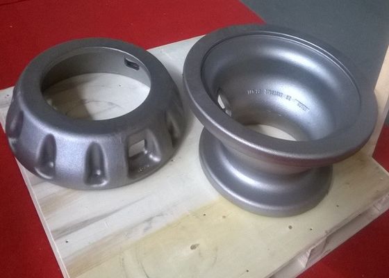 Produto OEM de alta qualidade de fundição de areia, espaçadores de rodas de ferro para caminhões FCD550 GGG55 QT550 Material