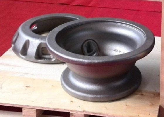 Produto OEM de alta qualidade de fundição de areia, espaçadores de rodas de ferro para caminhões FCD550 GGG55 QT550 Material
