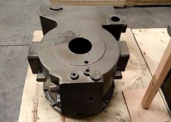 alojamento da máquina escavadora do serviço do OEM da peça do ferro fundido 117kg com pintura do revestimento