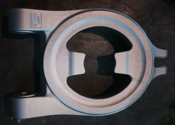 Relação redonda da carcaça de areia da resina da maquinaria de construção com superfície do sopro de tiro