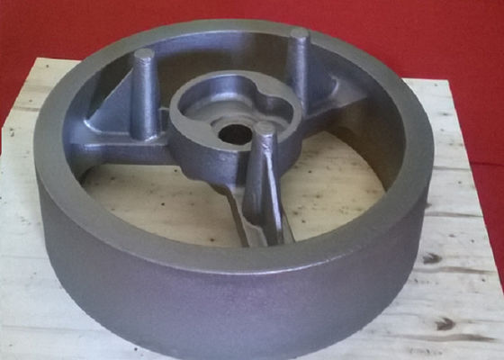 Ferro fundido de areia ligada a resina de volante OEM FCD550 GGG55 Material com superfície lisa