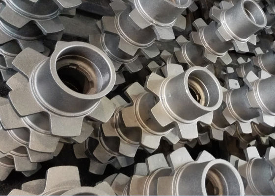 OEM Peças de ferro de fundição de areia para empilhadeira de caminhão de forquilhas Hub traseiro Finish pintura com dimensão precisa