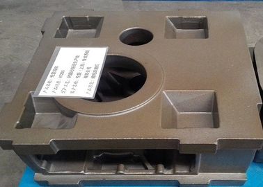 Peças para o alojamento da maquinaria de construção com pintura de revestimento de superfície lisa