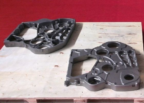 Peças de Máquinas de Construção em Ferro Fundido com Contrapeso Pequeno e Pintura Acabada