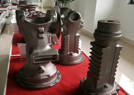 Partes de braço de controlo de eixo de ferro fundido para máquinas de construção de alta qualidade