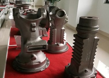 Peças para o braço de controle do eixo da maquinaria de construção, ferro fundido feito sob encomenda de alta qualidade
