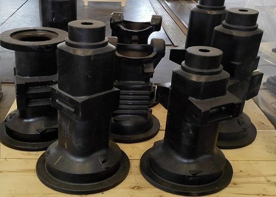 Partes de braço de controlo de eixo de ferro fundido para máquinas de construção de alta qualidade
