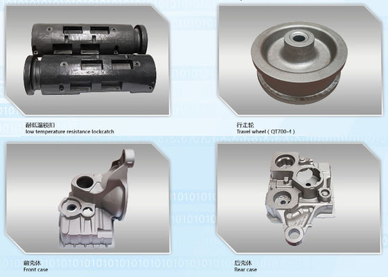Alise a carcaça de areia de superfície da resina para o certificado do ISO da maquinaria agrícola