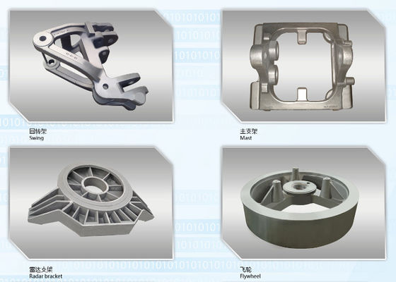 Alise a carcaça de areia de superfície da resina para o certificado do ISO da maquinaria agrícola