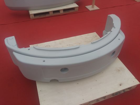 Mini contrapeso da máquina escavadora com revestimento da primeira demão e pintura do revestimento