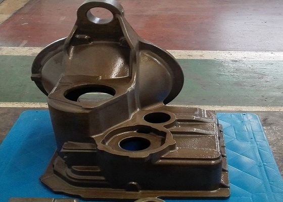 O equipamento do trânsito do trilho da carcaça de areia parte a caixa da embreagem com superfície lisa