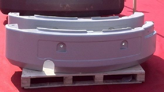 OEM Capacidade adequada Produtos de fundição de processo de vácuo contrapesos para mini-excavadora