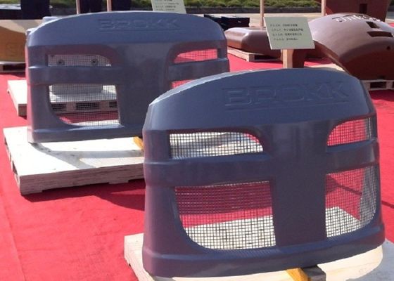 Contrapeso do ferro fundido da carcaça de vácuo do robô com dimensão exata