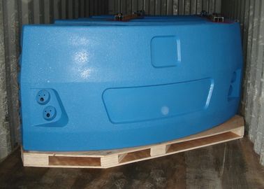 Carcaças enormes do ferro cinzento do contrapeso com a estrutura do revestimento que pinta a boa superfície
