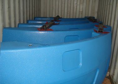 Carcaças enormes do ferro cinzento do contrapeso com a estrutura do revestimento que pinta a boa superfície
