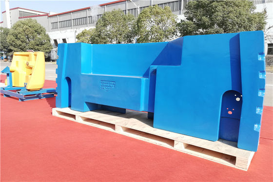 Contrapeso de Ferro Fundido Cinzento de Alta Qualidade OEM de 14 Toneladas com Pintura de Acabamento para Máquinas de Construção