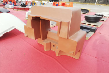 Material enorme do ferro cinzento GG150 do contrapeso do guindaste móvel de carcaça de areia para o equipamento da condução de pilha