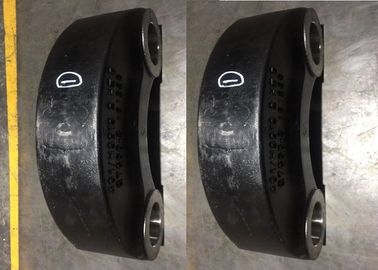 O ferro fundido preto do ferro da cor peça para o peso especial do carregador 32kg da roda do equipamento