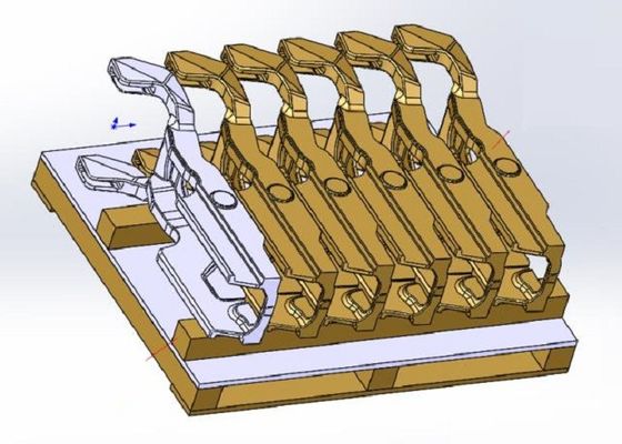 Auto peças de maquinaria da construção que moldam o quadro com dimensão exata