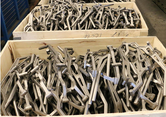 Peças rodadas do ferro fundido das máquinas escavadoras