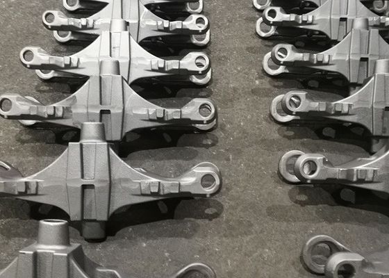 Peças de maquinaria da construção de Crane Resin Sand Axle Casting