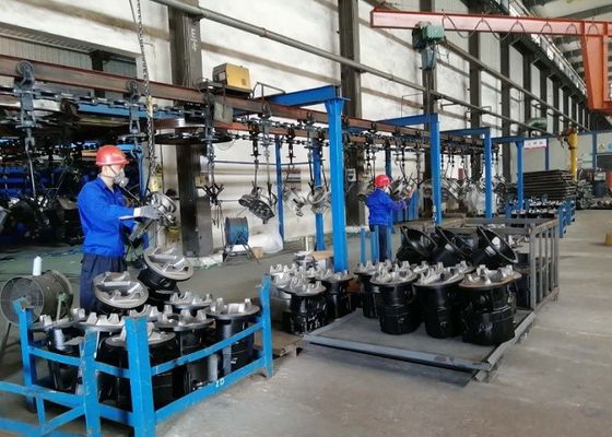Serviço OEM Armadilha de ferro de fundição de areia Peças de moagem de braço de eixo IATF16949 Para equipamentos pesados