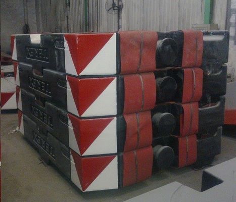 Carcaça de vácuo GG150 do OEM 10000kg Crane Counter Weight