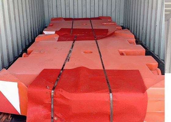 OEM Ferro fundido de areia de alta qualidade GG250 10000kg contrapeso de guindaste