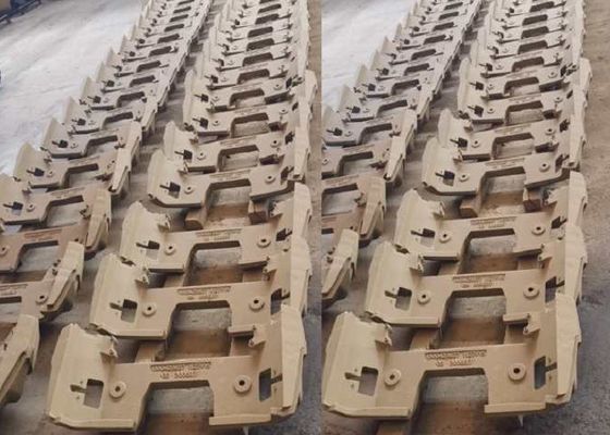 Peças de caixa de embreagem de ferro fundido para equipamento de trânsito ferroviário de alta qualidade