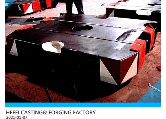 Ferro fundido GG250 10000kg Crane Counterweight do vácuo