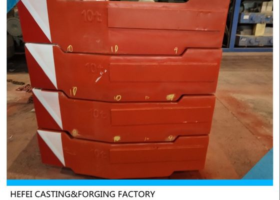 Contrapeso do eixo de manivela da explosão de tiro de GG250 10000kg