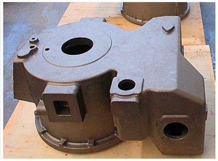 Carcaça de Ferro Fundido Cinzento para Máquinas de Construção OEM Sem Pressão Ambiental