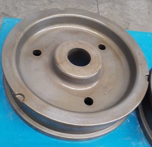 Peças de Cubo e Roda de Ferro de Fundição de Areia de Resina de Alta Qualidade OEM para Máquinas Industriais de Guindaste