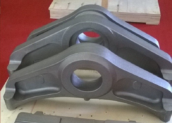 Serviço OEM Ferro fundido de areia QT550-7 Material Partes de empilhadeira elétrica Link para máquinas industriais