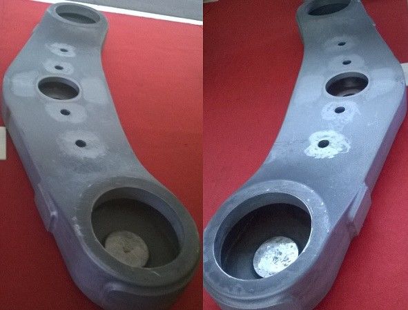 Alise o braço de apoio de superfície das peças da máquina da construção para ceifeira da trilha da silvicultura