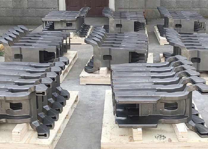 Peças de Usinagem de Ferro Fundido de Alta Qualidade OEM Contrapeso para Plataforma Elevatória Aérea