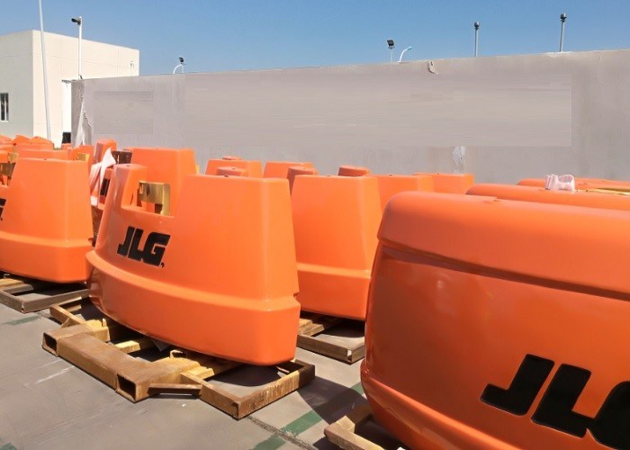 Serviço OEM Fundição a V-Processo Peças de Ferro Contrapeso FC200 Para Plataforma Elevatória